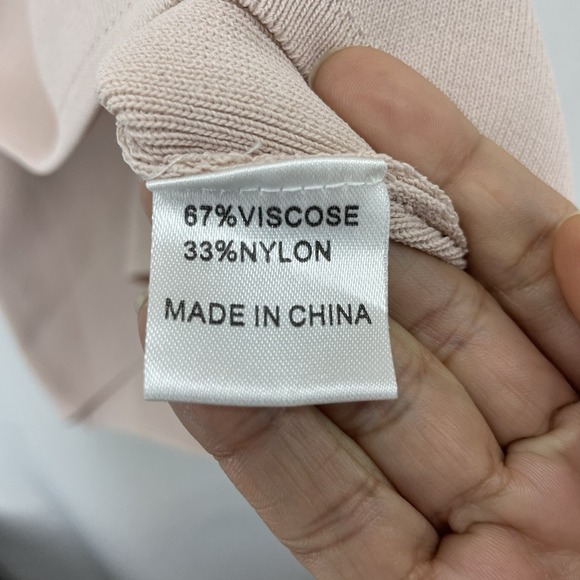 Hello Molly Size S / 4 Everybody Loves Me Mini Bodycon Bandage Dress‎ Pink - Picture 6 of 8